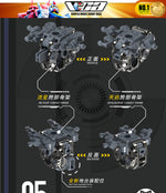 Vientiane Fusion 万象聚变 Meteor 流星 Metal Build Structure Action Figure Mechapla Model Kit VCA Gundam Singapore