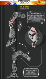 Vientiane Fusion 万象聚变 Meteor 流星 Metal Build Structure Action Figure Mechapla Model Kit VCA Gundam Singapore