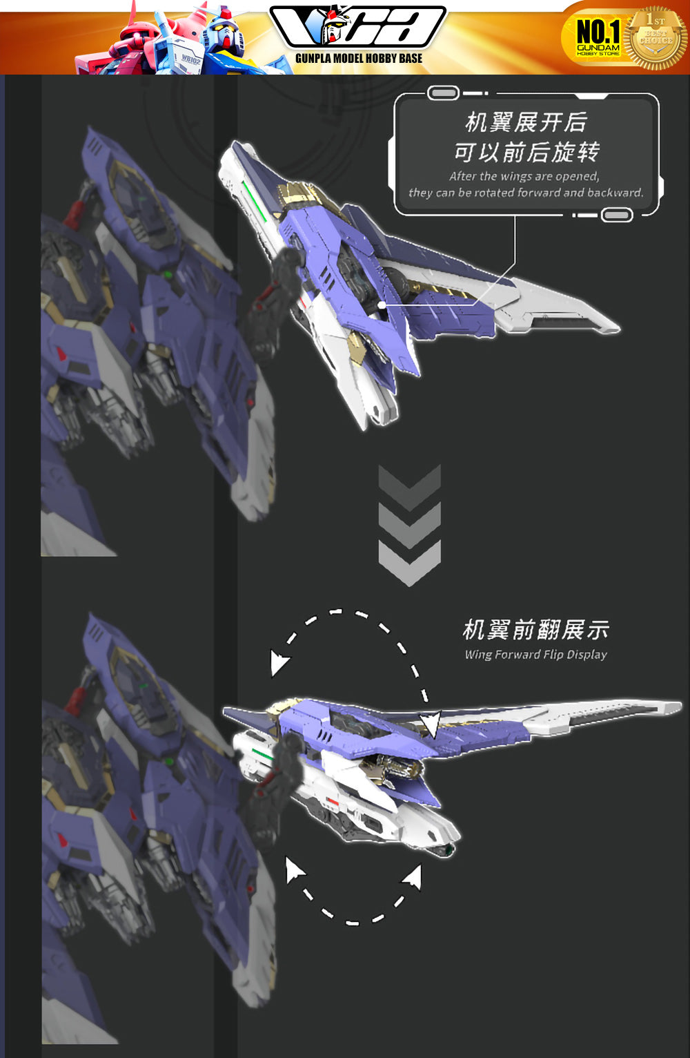 Vientiane Fusion 万象聚变 Meteor 流星 Metal Build Structure Action Figure Mechapla Model Kit VCA Gundam Singapore