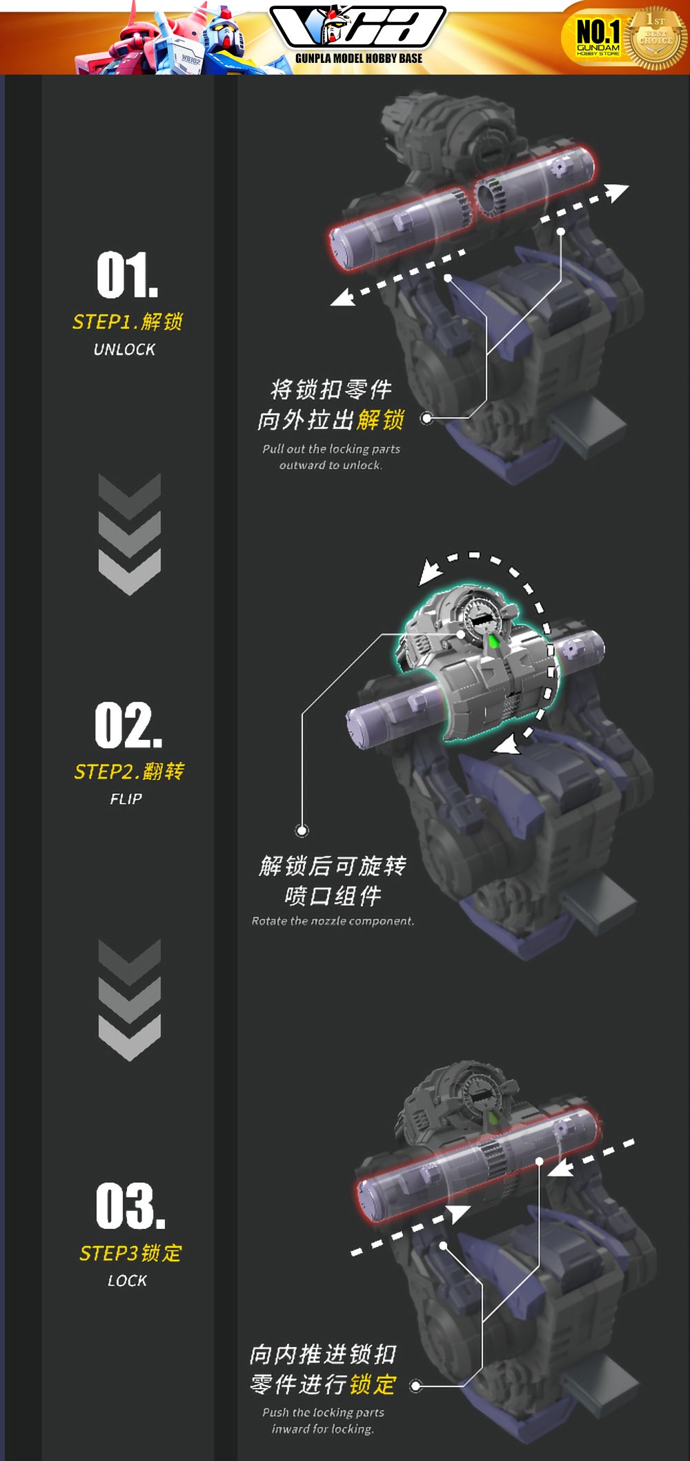 Vientiane Fusion 万象聚变 Meteor 流星 Metal Build Structure Action Figure Mechapla Model Kit VCA Gundam Singapore