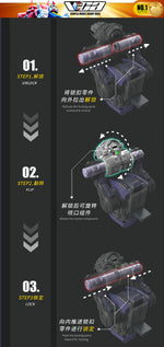 Vientiane Fusion 万象聚变 Meteor 流星 Metal Build Structure Action Figure Mechapla Model Kit VCA Gundam Singapore