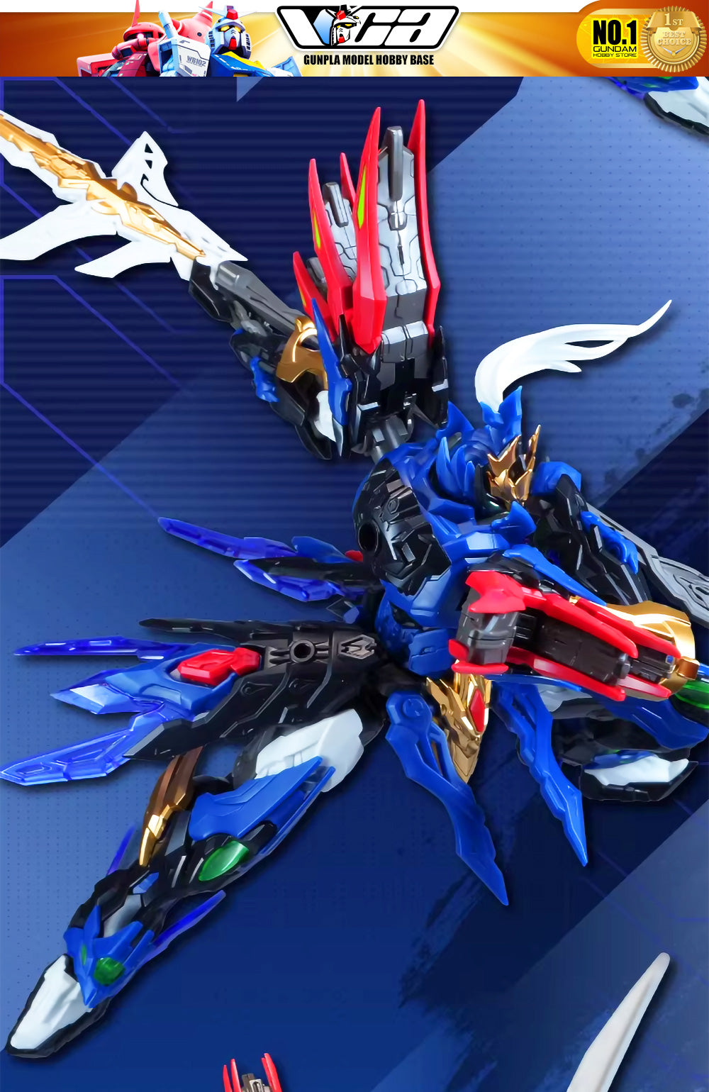 Motor Nuclear 摩动核 BV-XH01 Xiang Yu 项羽 Swift Class Action Figure Model Toy Kit VCA Gundam Singapore