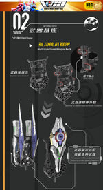 Vientiane Fusion 万象聚变 Meteor 流星 Metal Build Structure Action Figure Mechapla Model Kit VCA Gundam Singapore
