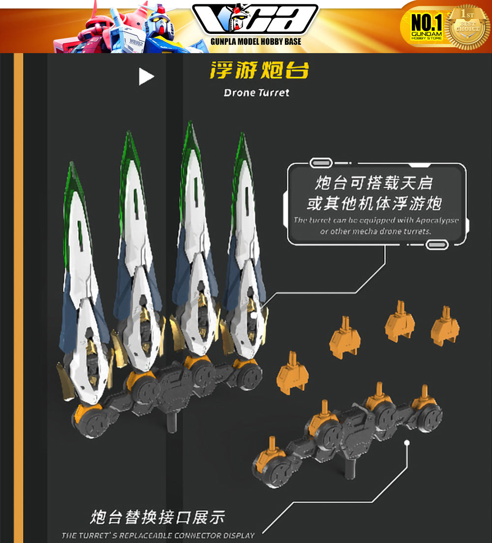 Vientiane Fusion 万象聚变 Meteor 流星 Metal Build Structure Action Figure Mechapla Model Kit VCA Gundam Singapore
