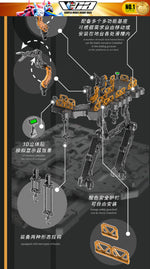 Vientiane Fusion 万象聚变 Meteor 流星 Metal Build Structure Action Figure Mechapla Model Kit VCA Gundam Singapore
