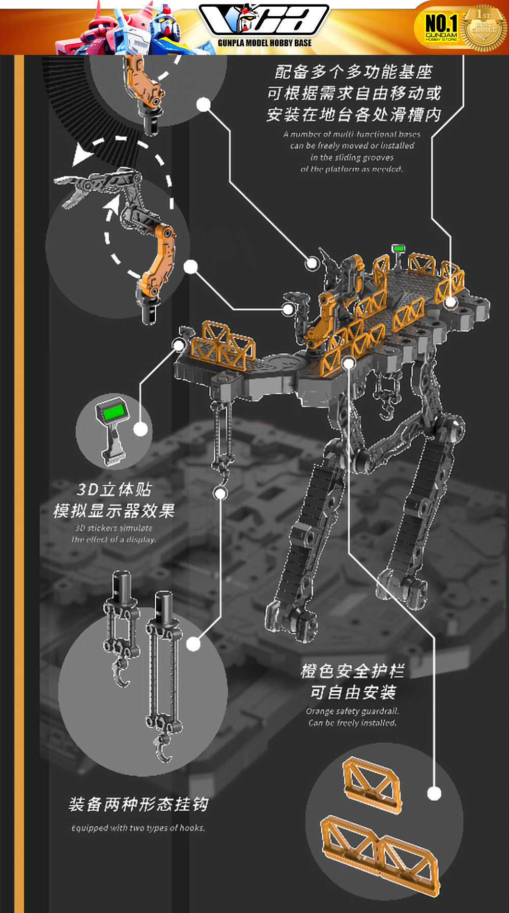 Vientiane Fusion 万象聚变 Meteor 流星 Metal Build Structure Action Figure Mechapla Model Kit VCA Gundam Singapore