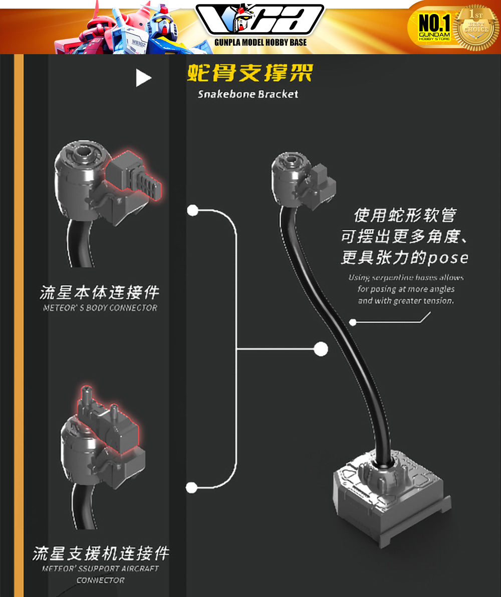 Vientiane Fusion 万象聚变 Meteor 流星 Metal Build Structure Action Figure Mechapla Model Kit VCA Gundam Singapore