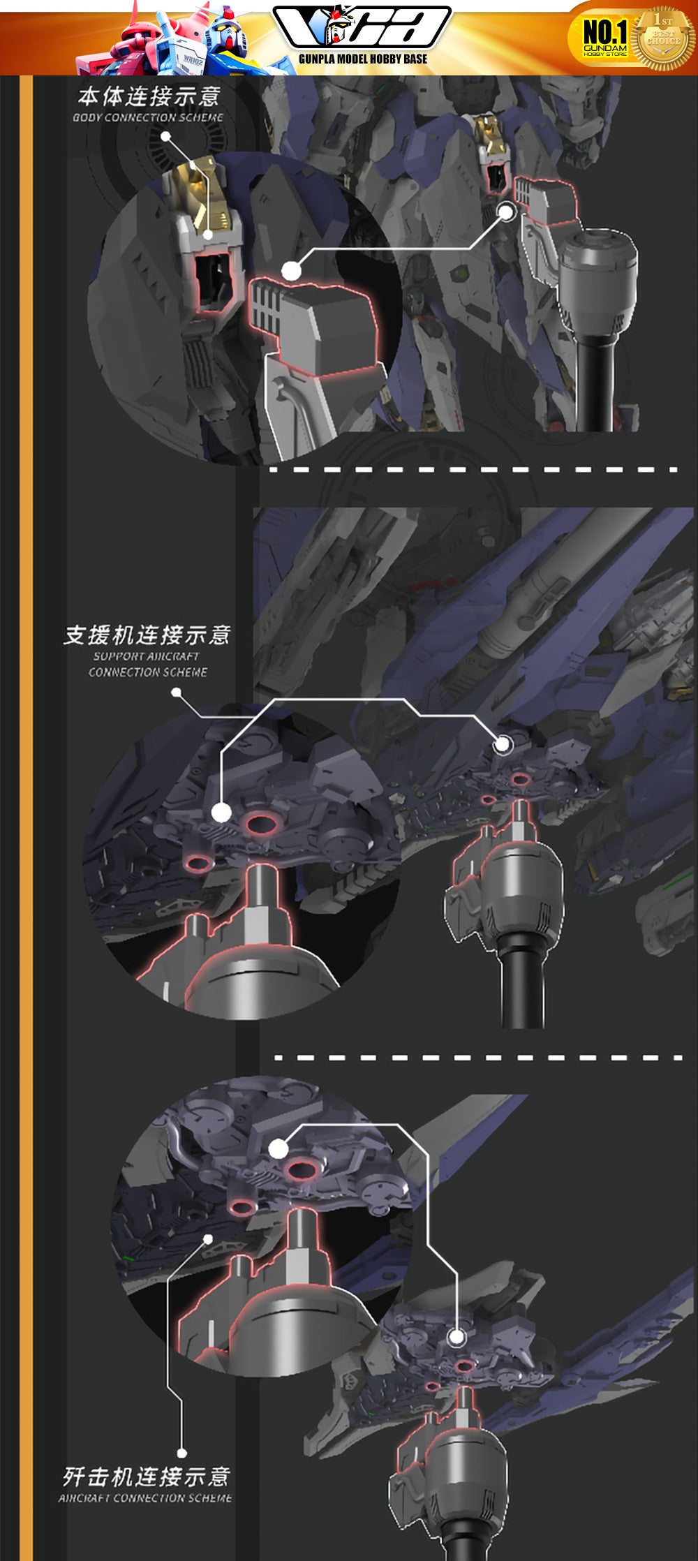 Vientiane Fusion 万象聚变 Meteor 流星 Metal Build Structure Action Figure Mechapla Model Kit VCA Gundam Singapore