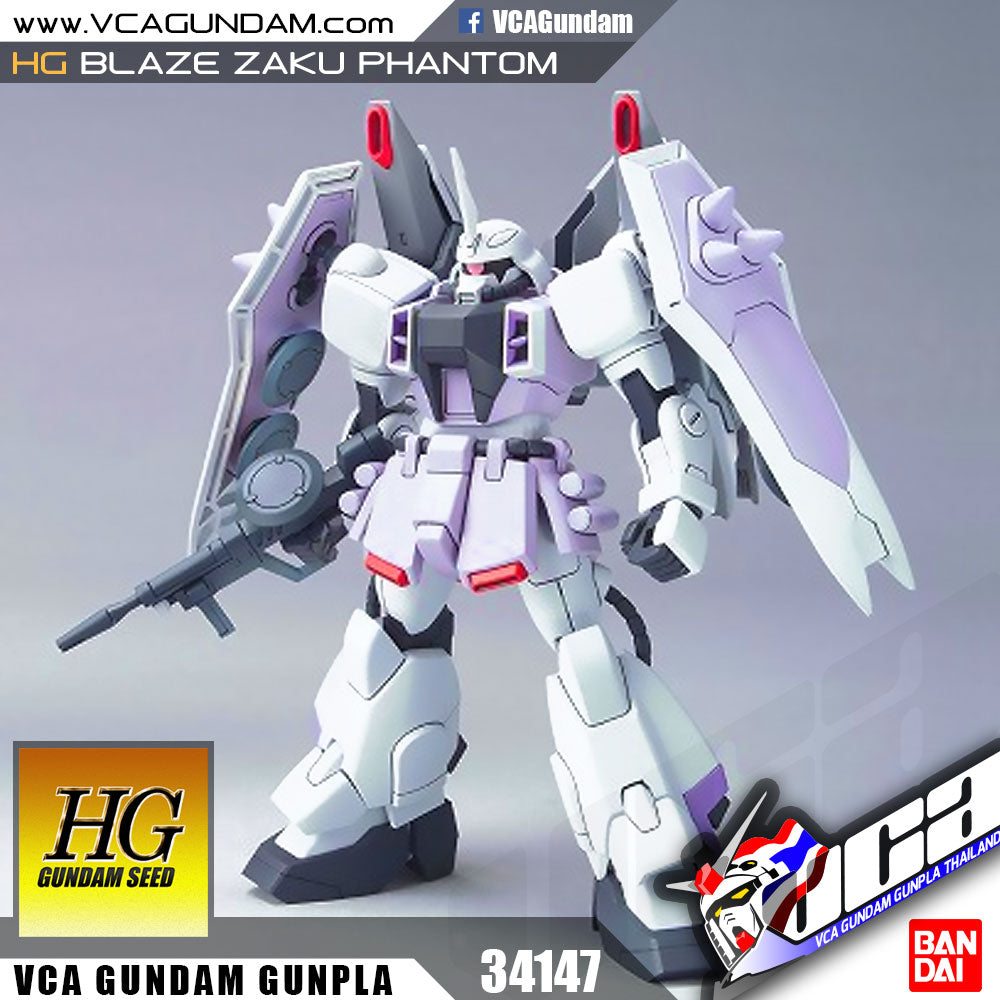 【🔵𝐁𝐀𝐂𝐊𝐎𝐑𝐃𝐄𝐑 DEC-2026】 HG BLAZE ZAKU PHANTOM (REY ZA BURREL CUSTOM)