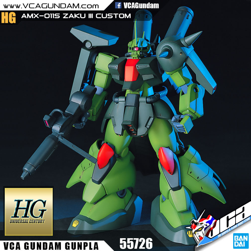 【🔵𝐁𝐀𝐂𝐊𝐎𝐑𝐃𝐄𝐑 NOV-2026】 HG-UC AMX-011S ZAKU III CUSTOM