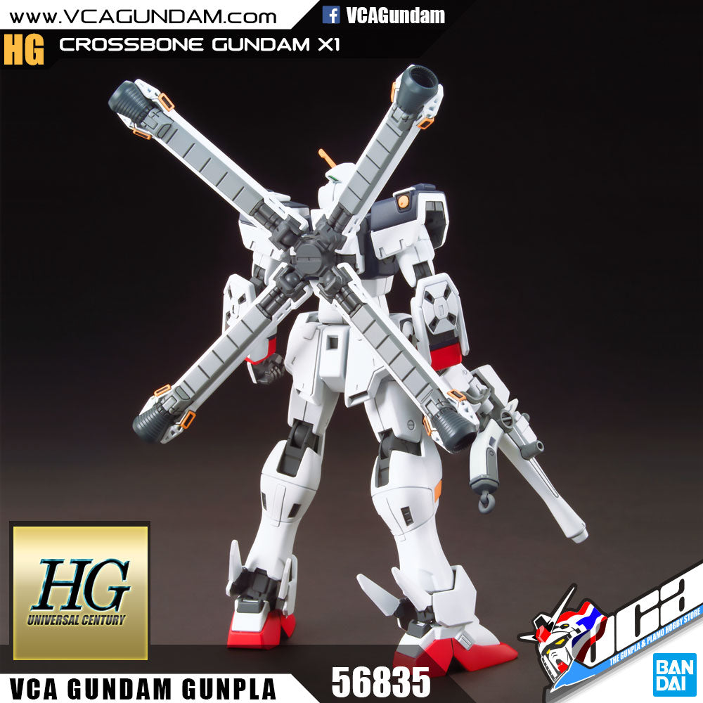 /【🔵𝐁𝐀𝐂𝐊𝐎𝐑𝐃𝐄𝐑 OCT-2026】 HG-UC CROSSBONE GUNDAM X1