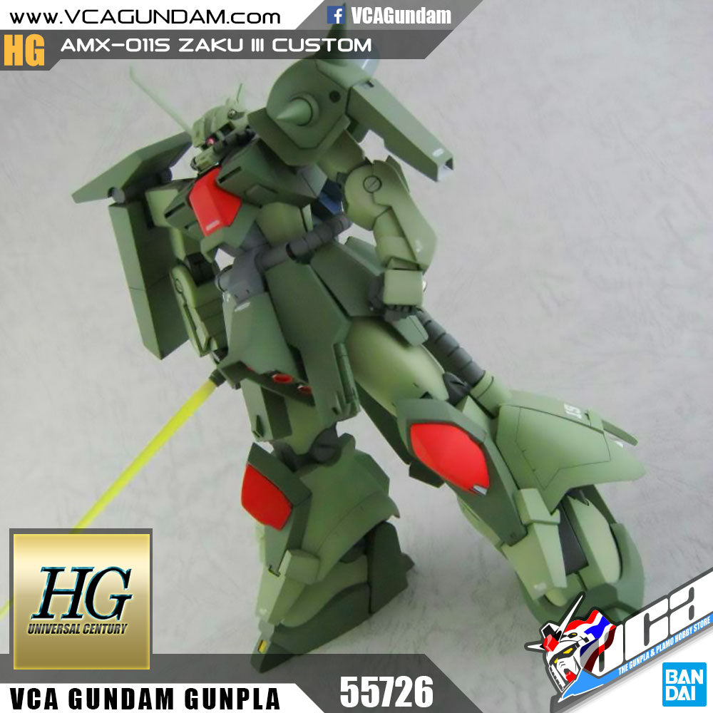 【🔵𝐁𝐀𝐂𝐊𝐎𝐑𝐃𝐄𝐑 NOV-2026】 HG-UC AMX-011S ZAKU III CUSTOM