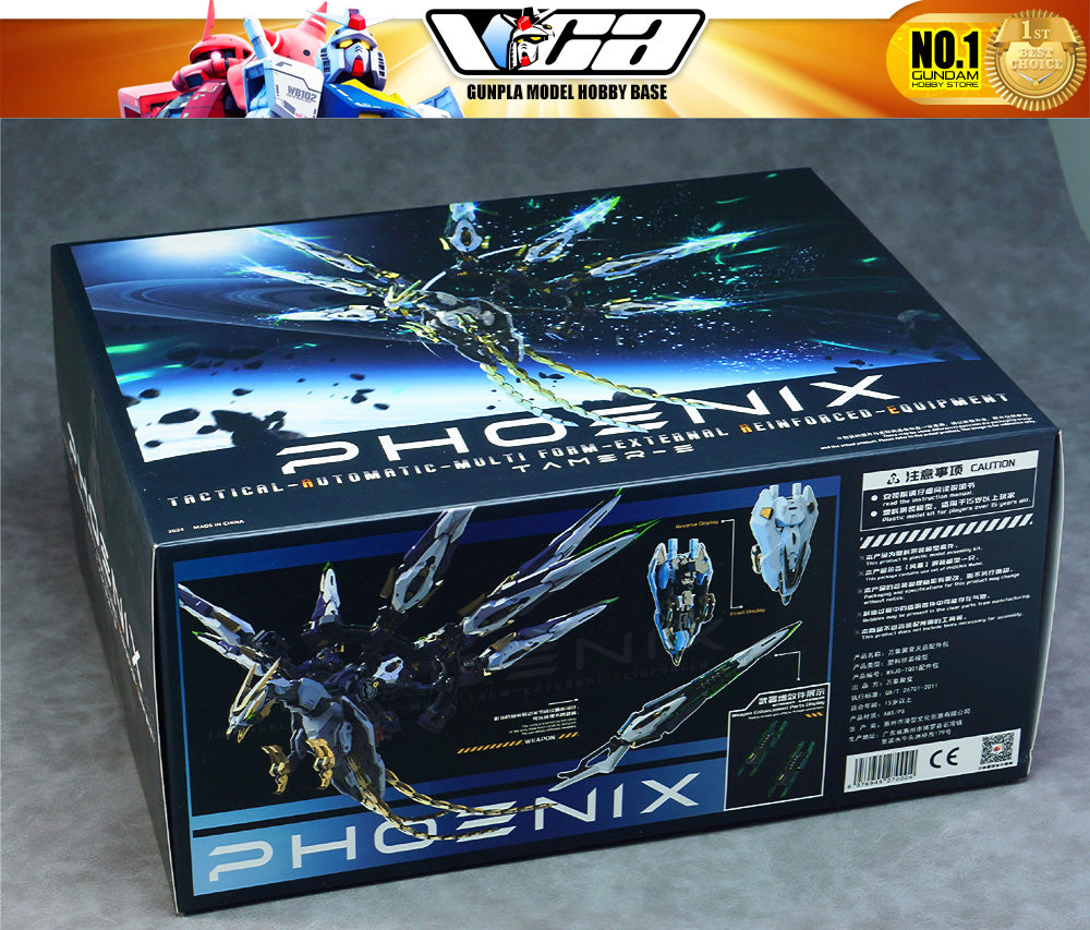 Vientiane Fusion 天启凤凰配件包 Phoenix Backpack for Apocalypse Metal Build Structure Model Action Figure Kit VCA Gundam Singapore