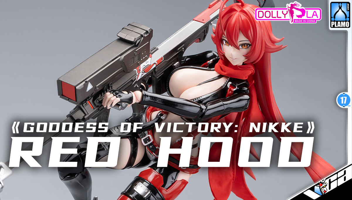 Hemoxian 和模线 Nikke Goddess of Victory Red Hood DollyPla Charapla Armor Girl Character Action Figure Model Toy Kit VCA Gundam Singapore