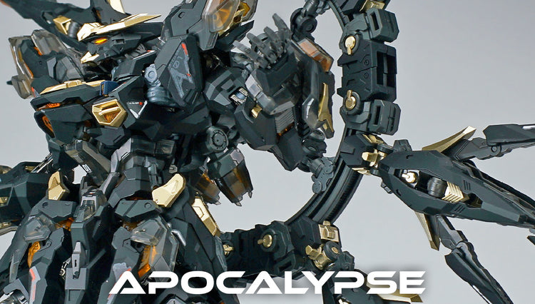 Vientiane Fusion 万象聚变 Apocalypse 天启 Black Gold Ver Metal Build Structure Model Action Figure Kit VCA Gundam Singapore