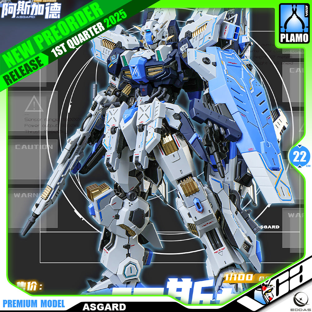 Eddas 伊达斯科技 Asgard 阿斯加德 Metal Build Structure Action Figure Model Toy VCA Gundam Singapore