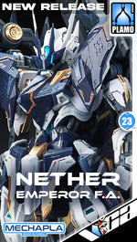 SNAA 1/100 YR-05 Nether Emperor FA 铭皇F.A型-羽鹰装备 Master Grade MG Action Figure Mecha Plamo Kit VCA Gundam Singapore
