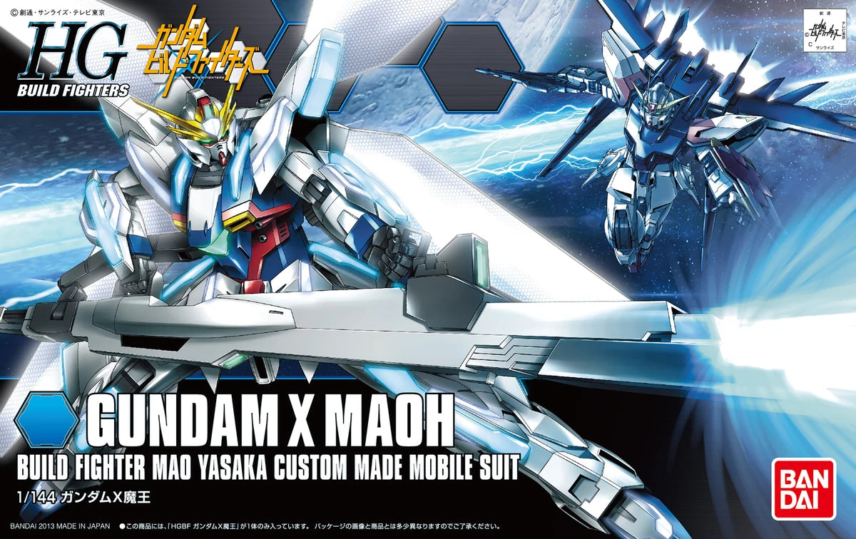 【🔵𝐁𝐀𝐂𝐊𝐎𝐑𝐃𝐄𝐑 AUG-2025】 HG-BF GUNDAM X MAOH