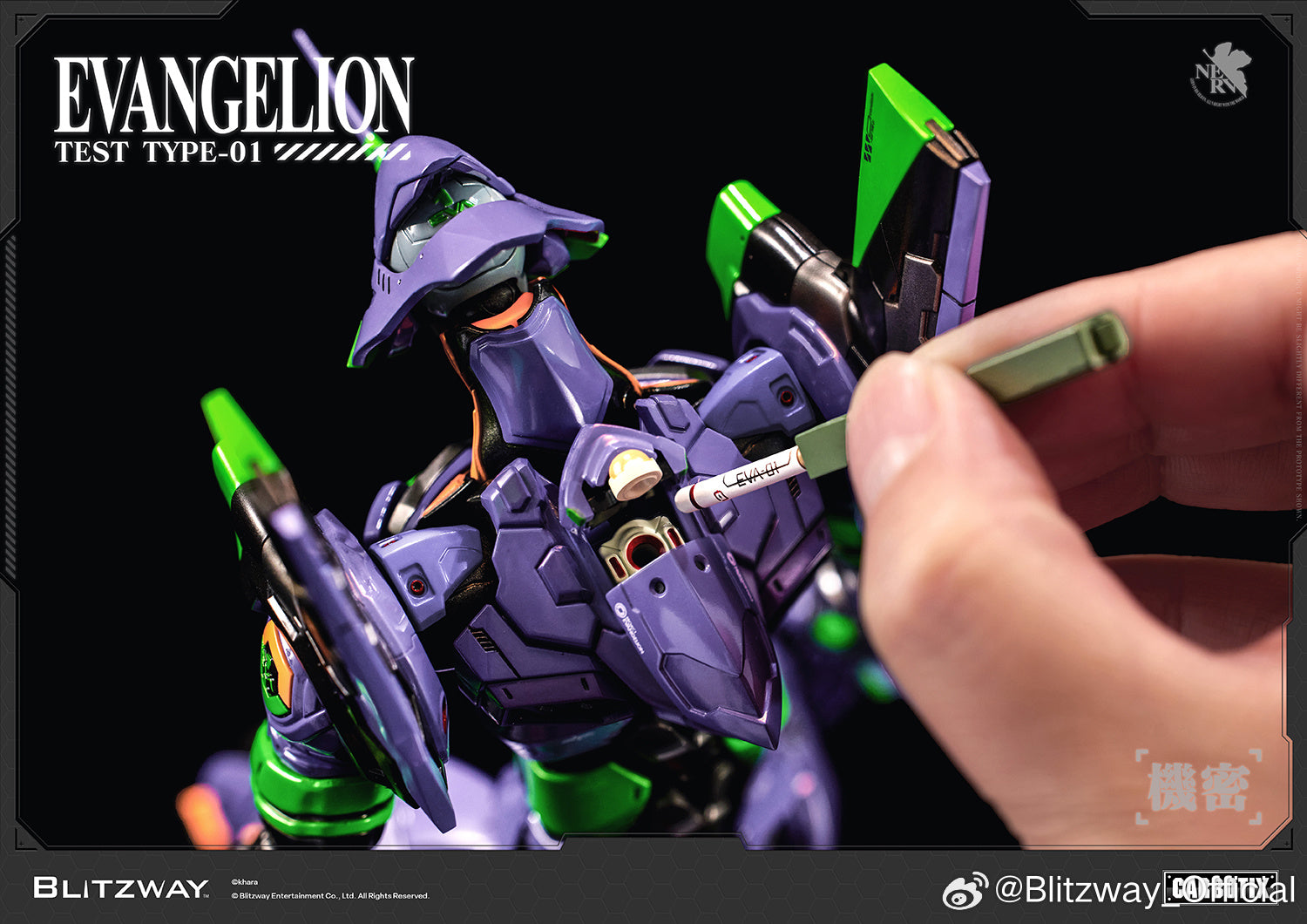 Blitzway Carbotix Evangelion Teat Type-01 Premium Metal Build Structured Action Figure Model Toy VCA Gundam Singapore