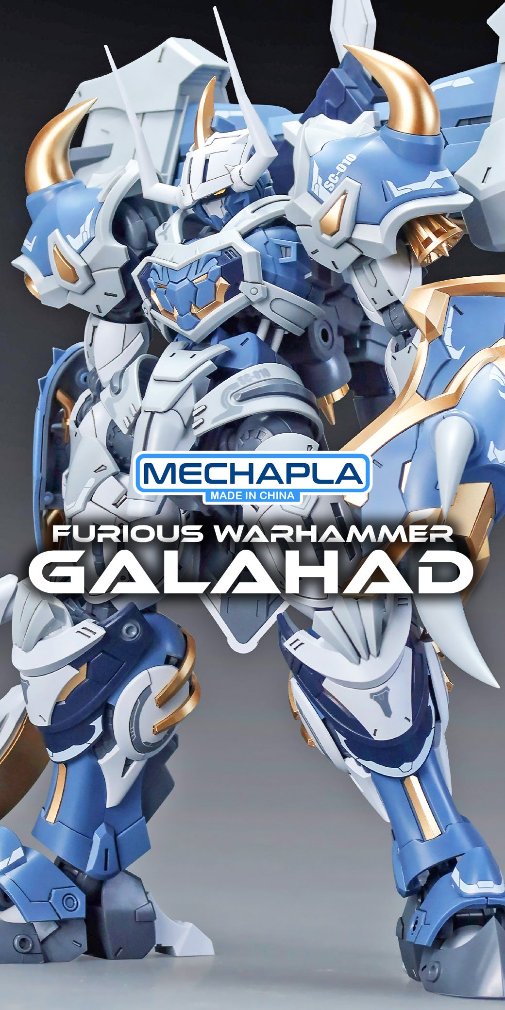 SNAA The Round Table Knights Furious Warhammer Galahad Action Figure Model Toy Kit Real Grade RG VCA Gundam Singapore