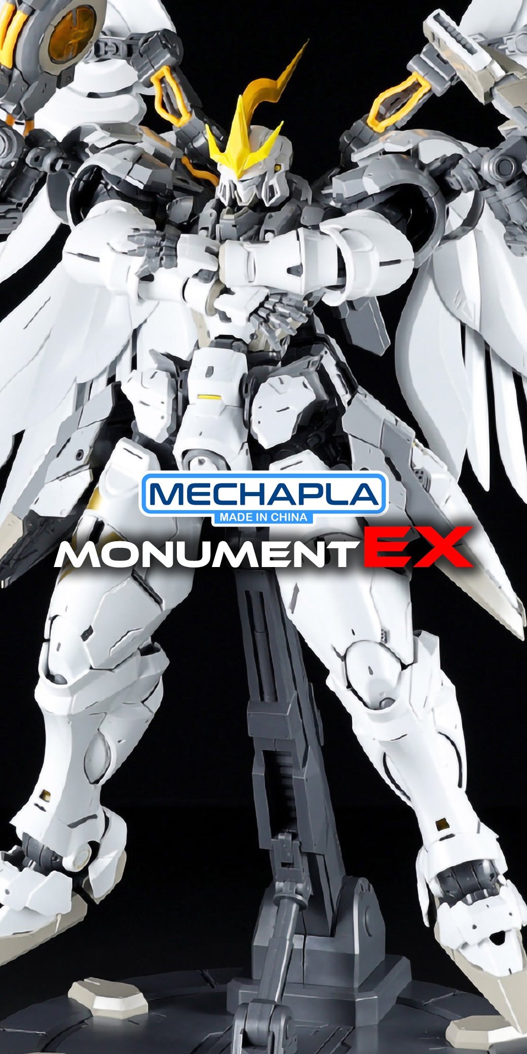 Strange Works 奇怪工作室 Monument-EX 丰碑F型 Tallgeese Flugel Perfect Grade 1/60 Action Figure Mechapla Model Toy Kit VCA Gundam Singapore