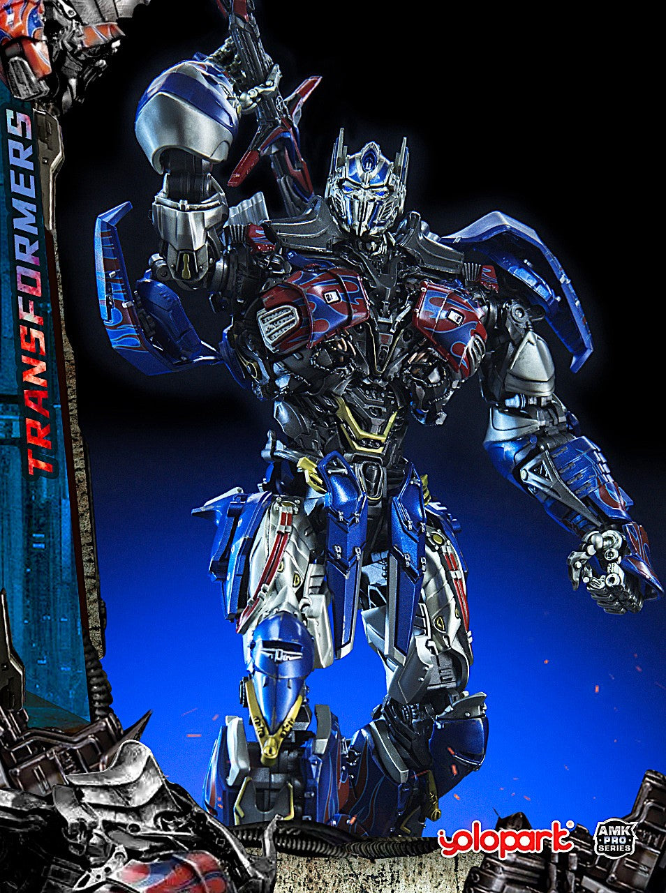 Yolopark® AMK PRO OPTIMUS PRIME (TRANSFORMERS: THE LAST KNIGHT MOVIE VERSION) Action figure toy