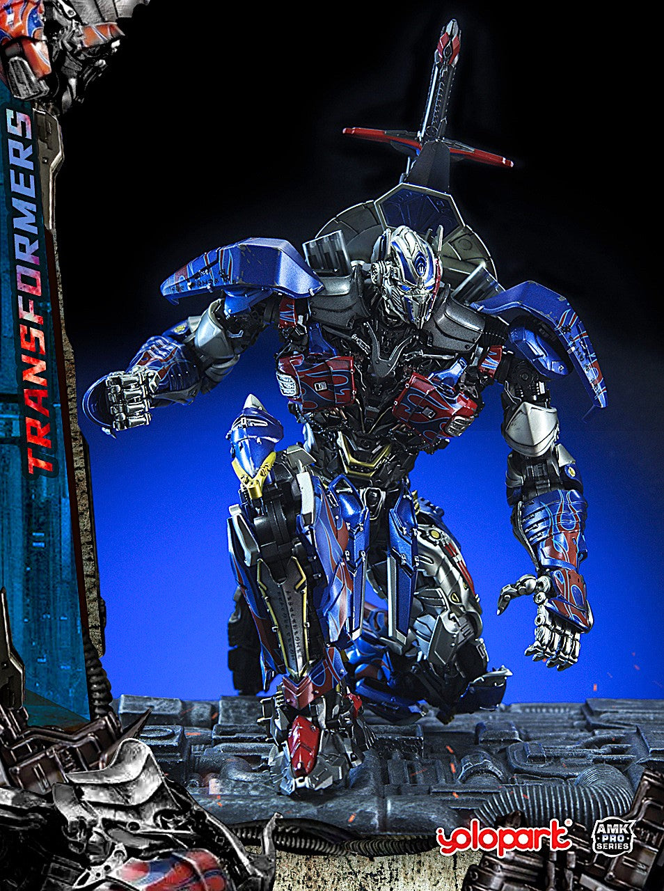 Yolopark® AMK PRO OPTIMUS PRIME (TRANSFORMERS: THE LAST KNIGHT MOVIE VERSION) Action figure toy