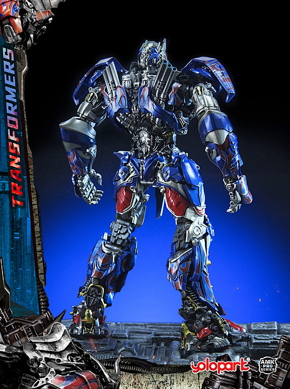 Yolopark® AMK PRO OPTIMUS PRIME (TRANSFORMERS: THE LAST KNIGHT MOVIE VERSION) Action figure toy