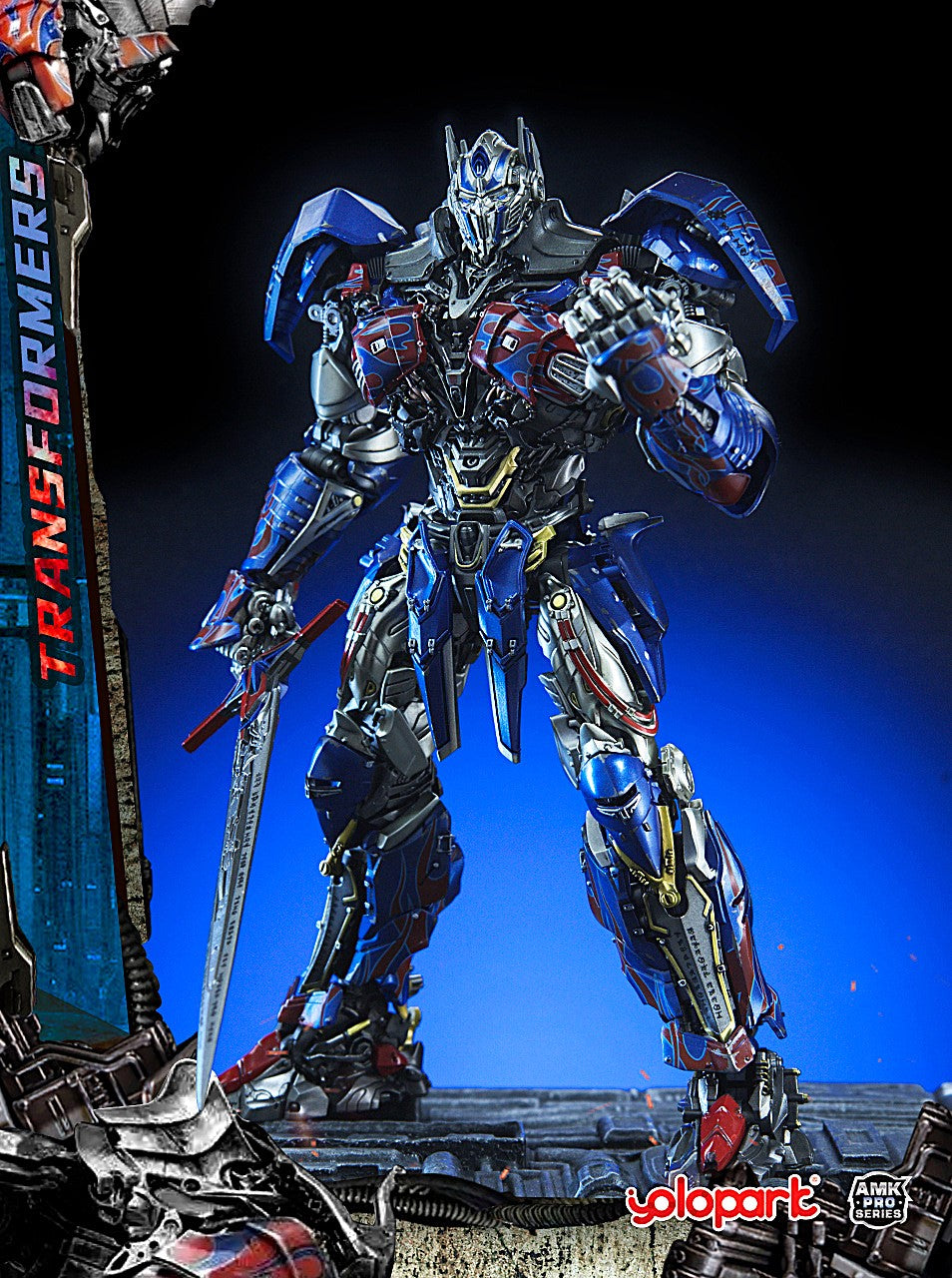 Yolopark® AMK PRO OPTIMUS PRIME (TRANSFORMERS: THE LAST KNIGHT MOVIE VERSION) Action figure toy