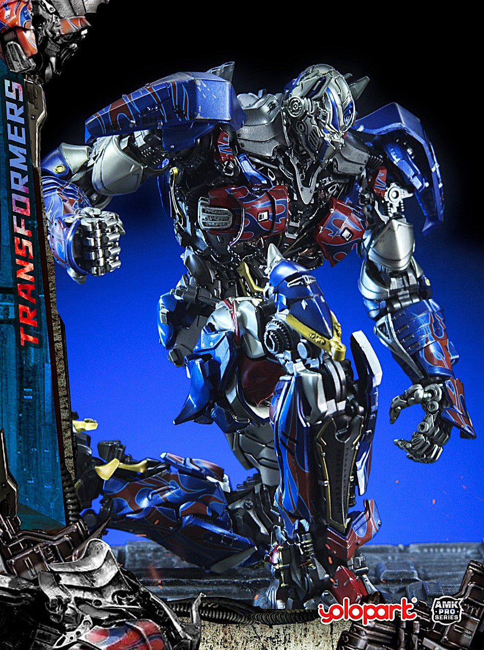 Yolopark® AMK PRO OPTIMUS PRIME (TRANSFORMERS: THE LAST KNIGHT MOVIE VERSION) Action figure toy