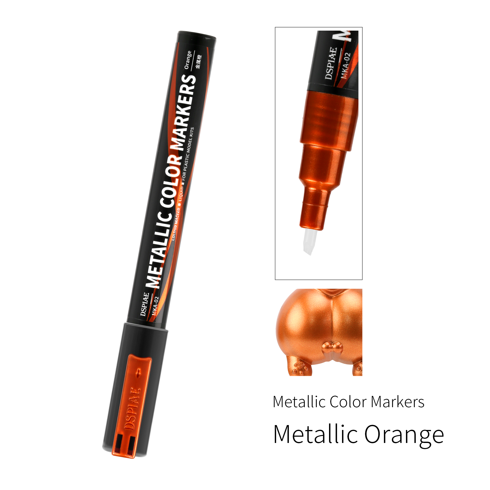 MKA-02 Super Metallic Color Markers - Metallic Orange VCA Gundam Singapore