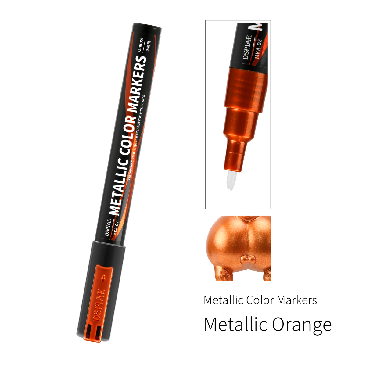 MKA-02 Super Metallic Color Markers - Metallic Orange VCA Gundam Singapore