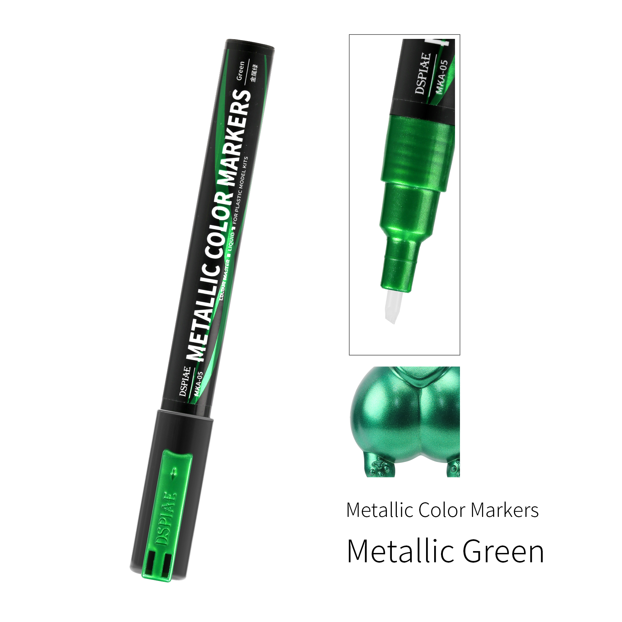 MKA-05 Super Metallic Color Markers - Metallic Green VCA Gundam Singapore