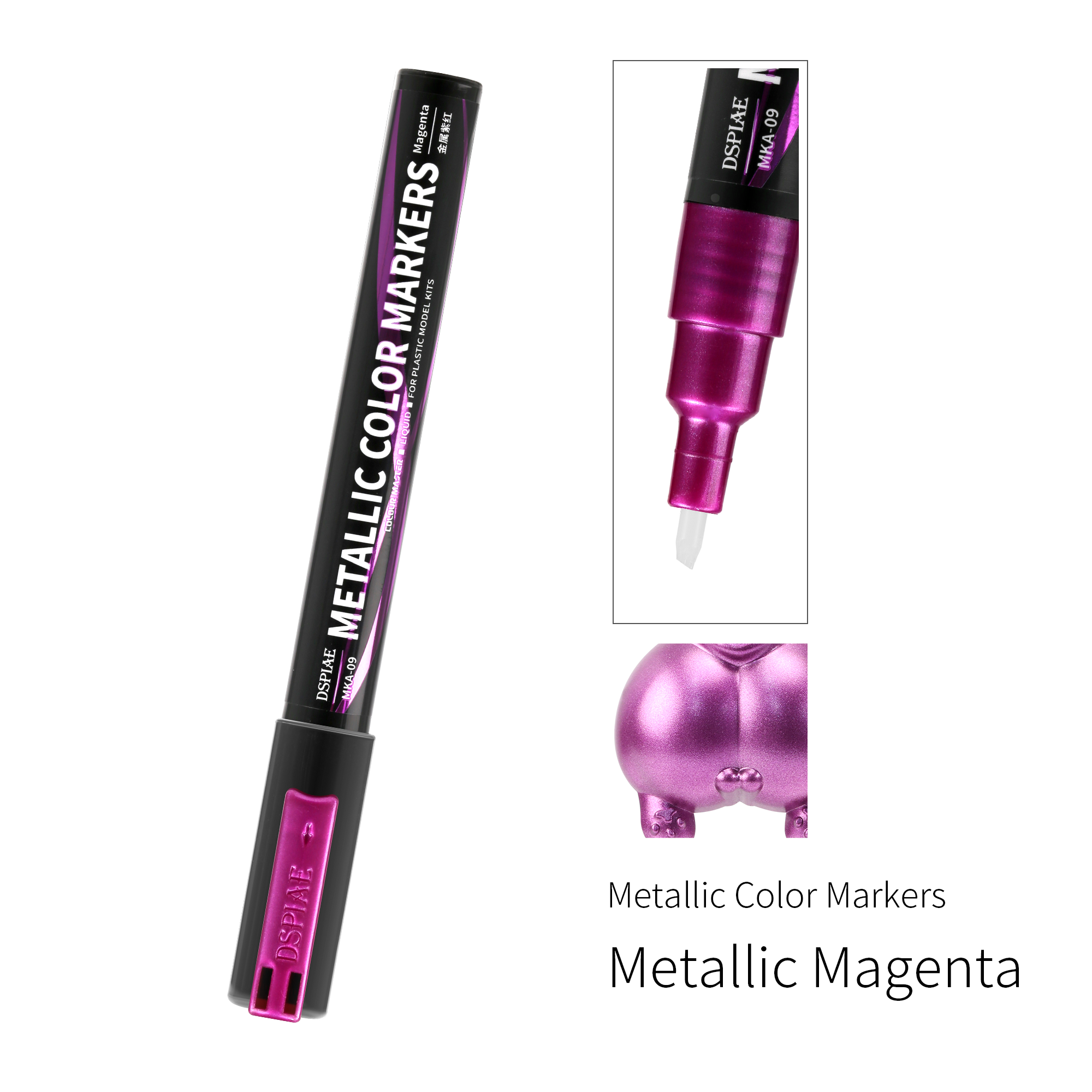 MKA-09 Super Metallic Color Markers - Metallic Magenta VCA Gundam Singapore
