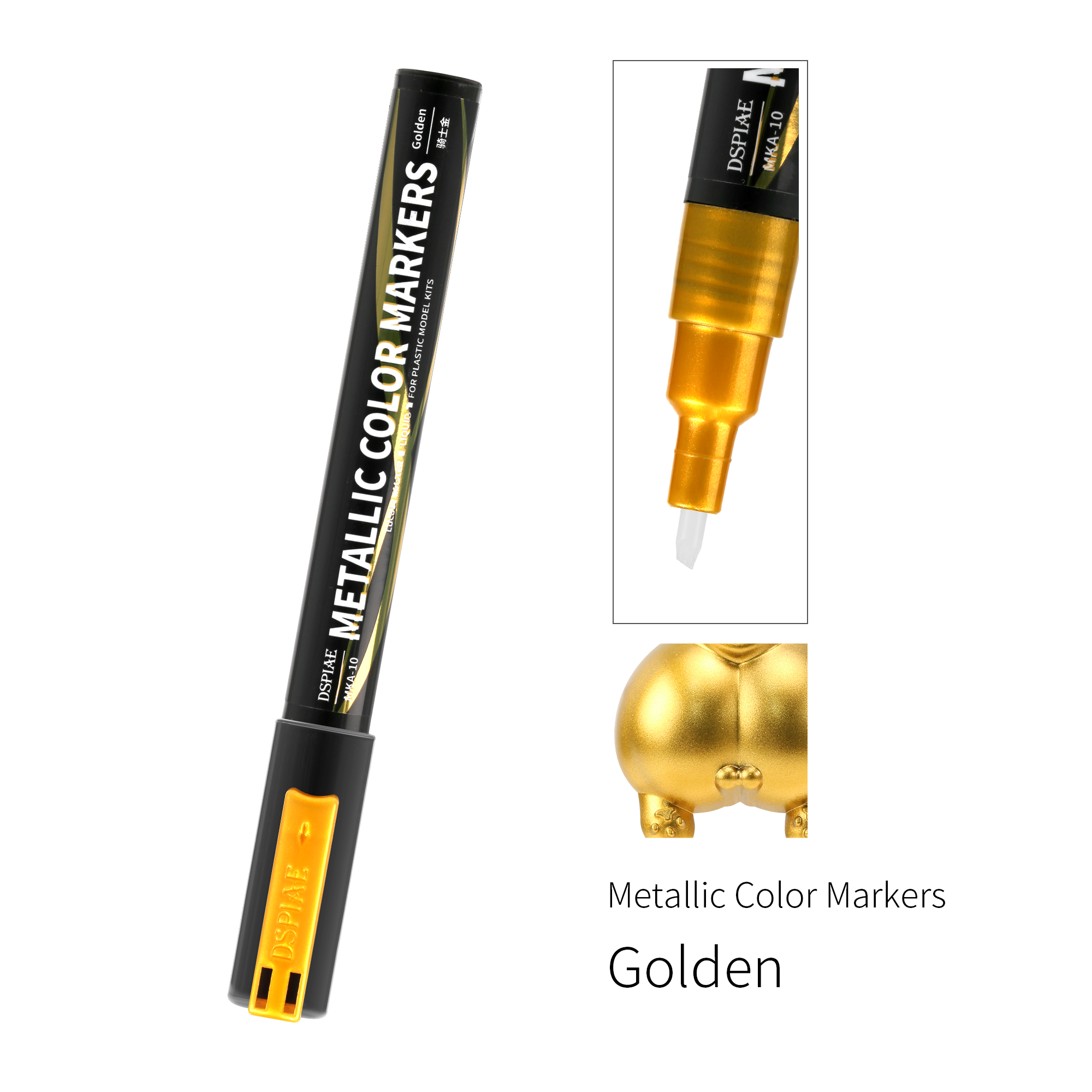MKA-10 Super Metallic Color Markers - Golden VCA Gundam Singapore