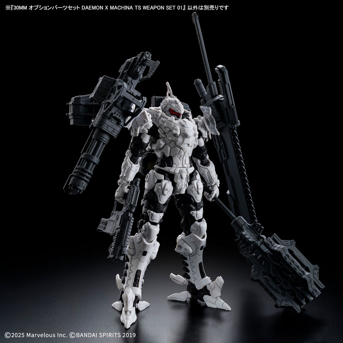 /【🟢𝐏𝐑𝐄𝐎𝐑𝐃𝐄𝐑 NOV-2026】 30MM OPTION PARTS SET DAEMON X MACHINA TS WEAPON SET 01