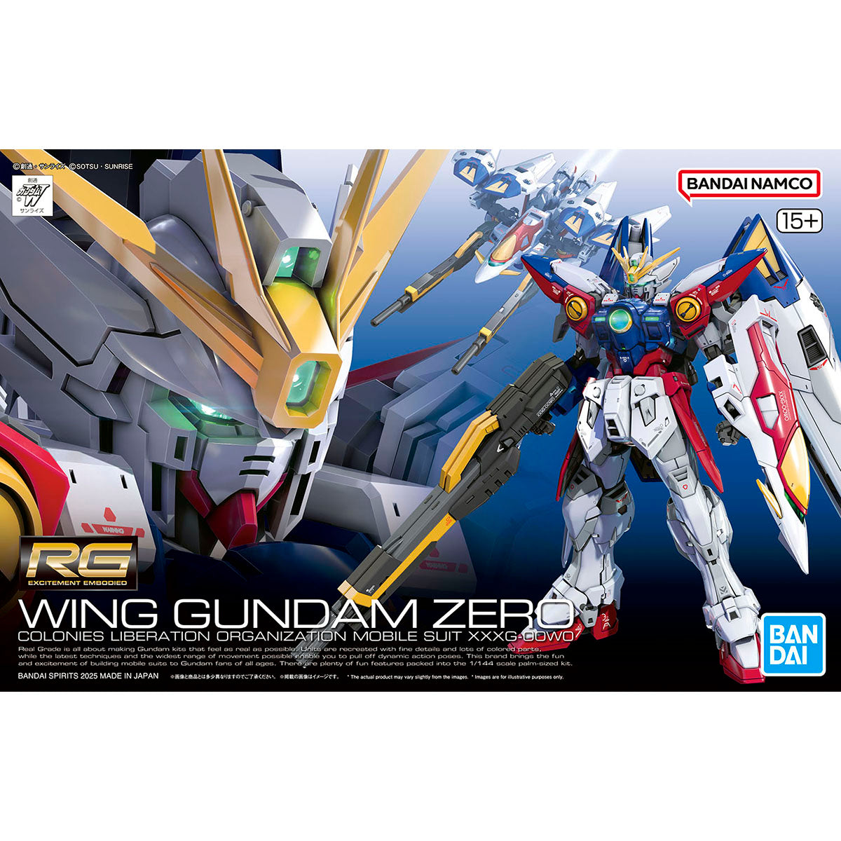 /【🔵𝐁𝐀𝐂𝐊𝐎𝐑𝐃𝐄𝐑 OCT-2026】 RG WING GUNDAM ZERO