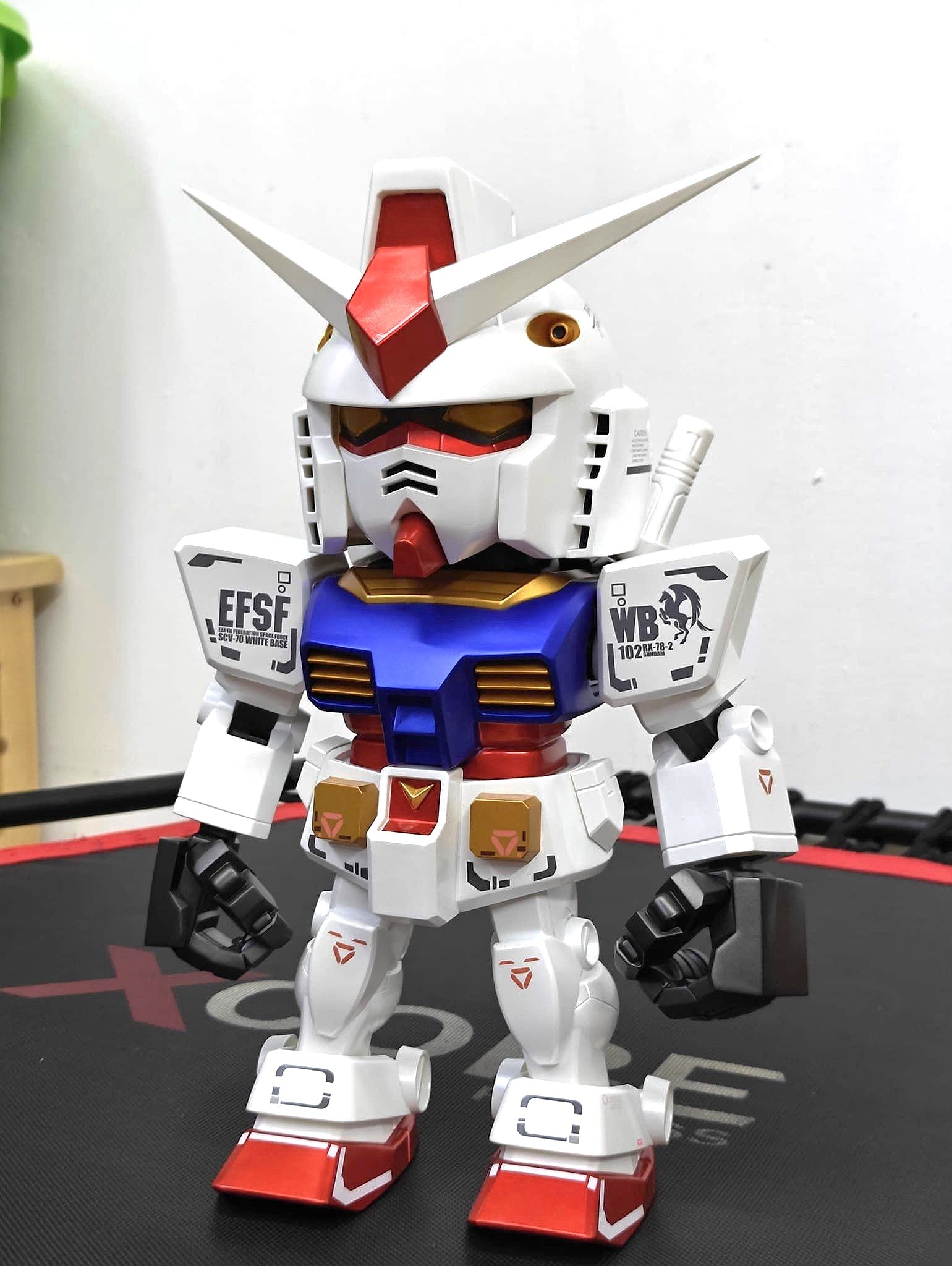 QMSV XX RX-78-2 GUNDAM 40CM ABS ARTICULATED VINYL FIGURE (PTS SHANGHAI LIMITED EDITION)