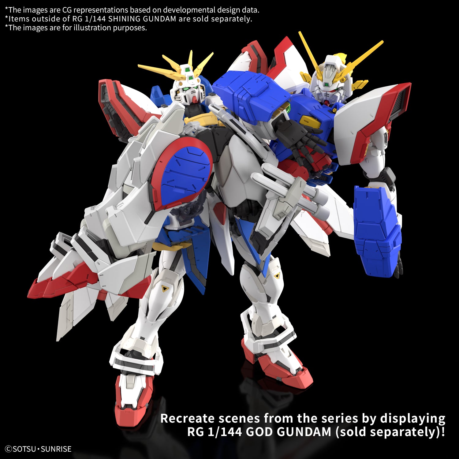 Bandai Namco Gunpla Real Grade RG Shining Gundam Plastic Model Action Figure Toy Kit VCA Singapore