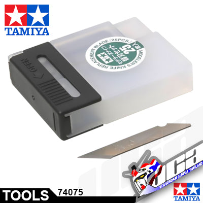 TAMIYA MODELER'S KNIFE REPLACEMENT BLADE (25 PCS)