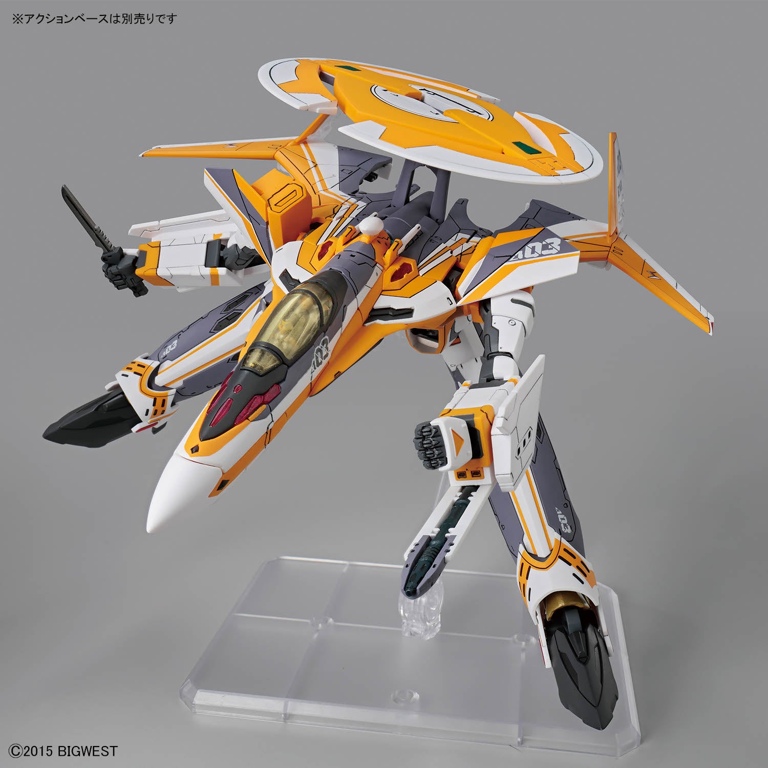 HG VF-31E SIEGFRIED (CHUCK MUSTANG USE) DELUXE SET