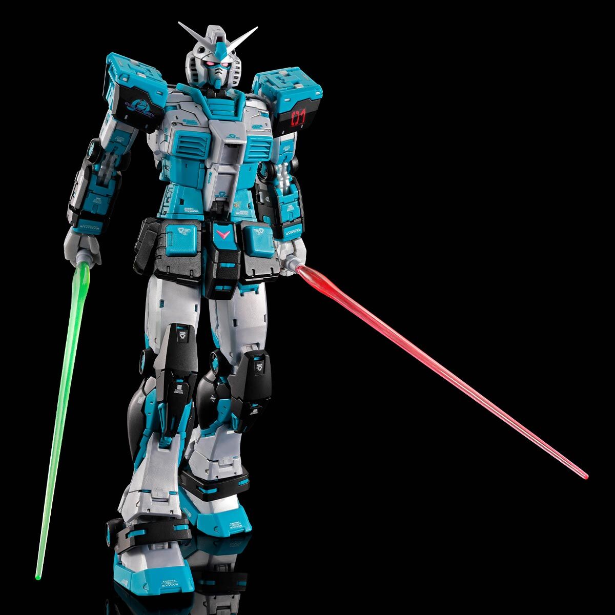 Premium Bandai Gunpla Real Grade 1/144 RG RX-78-2 Gundam Ver 2.0 Hatsune Miku Version Action Figure Model Toy Kit VCA Singapore