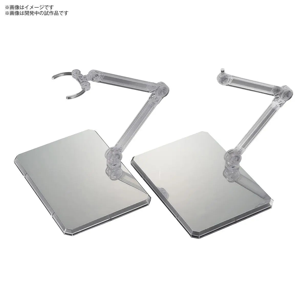 ACTION BASE 7 CLEAR COLOR (2 PCS PACK) MIRROR STICKERS SET