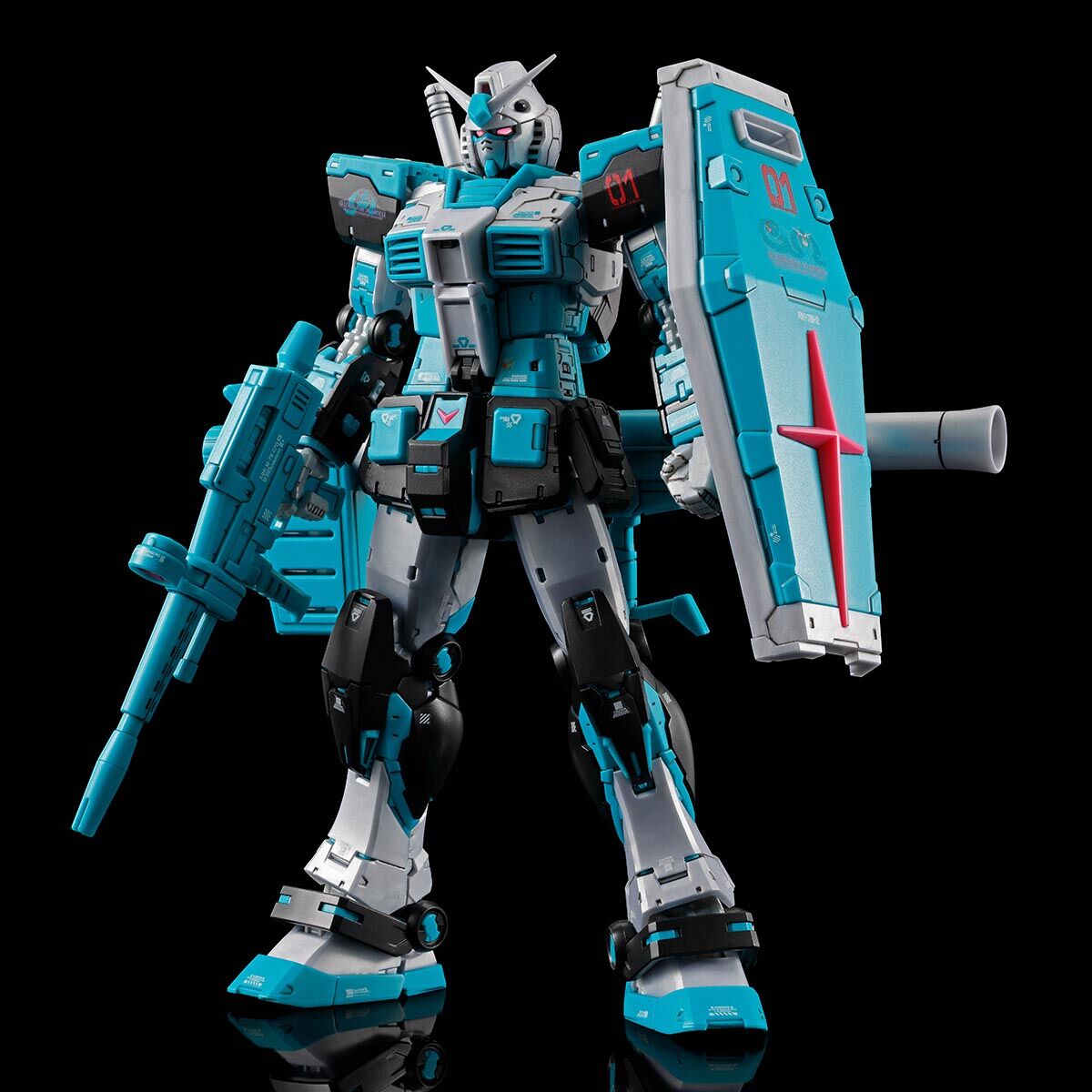 Premium Bandai Gunpla Real Grade 1/144 RG RX-78-2 Gundam Ver 2.0 Hatsune Miku Version Action Figure Model Toy Kit VCA Singapore