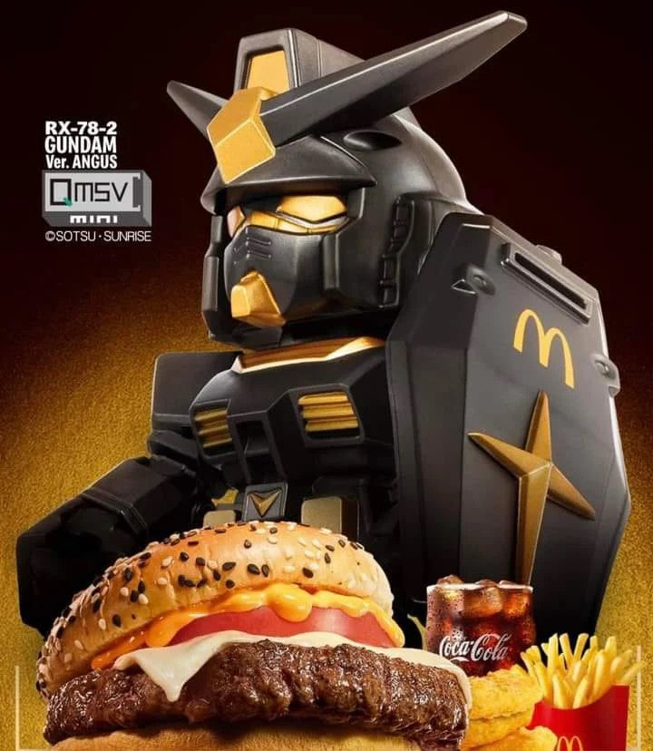 QMSV MINI MCDONALD'S RX-78-2 GUNDAM Ver. ANGUS CHINA LIMITED EDITION