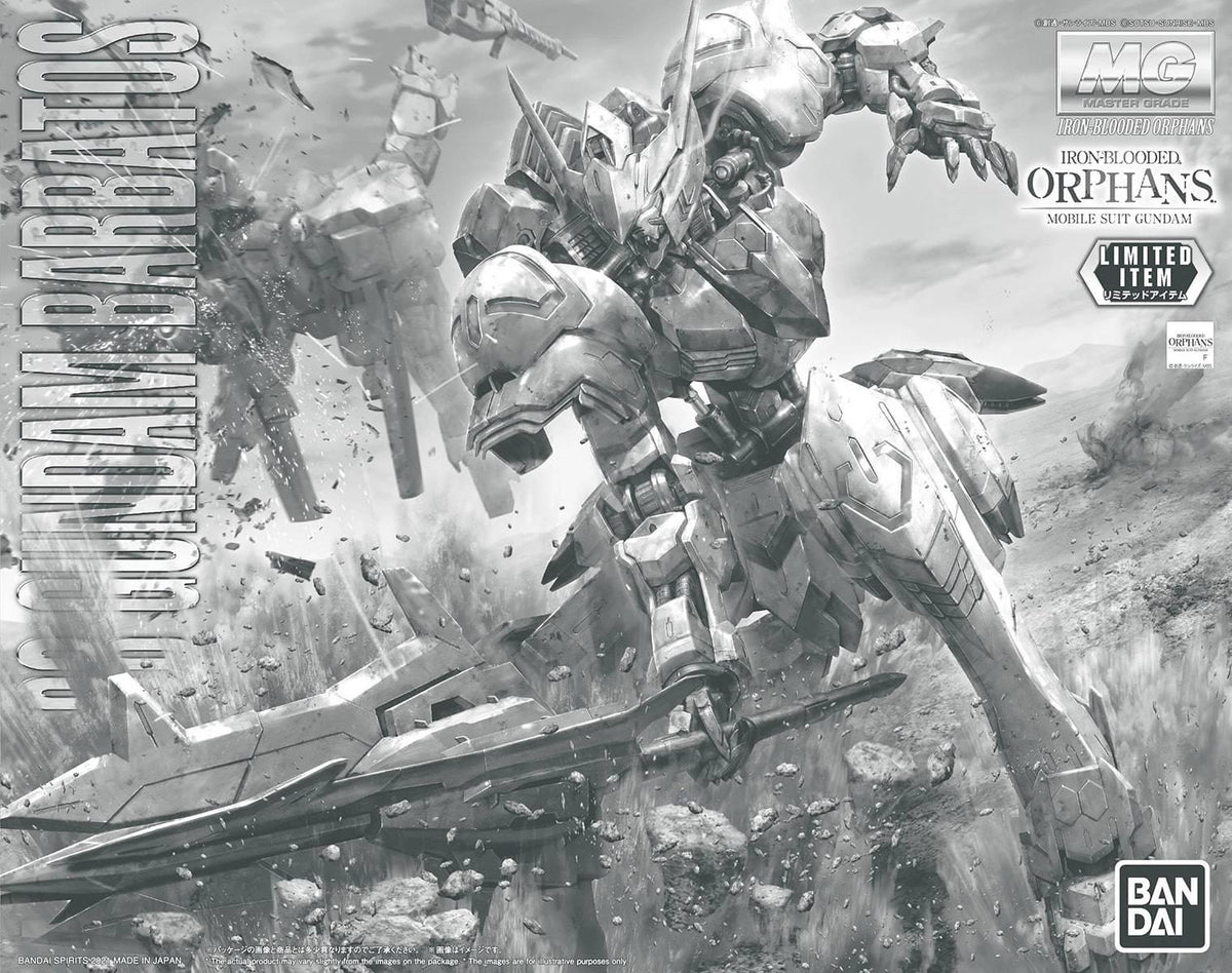 【𝐋𝐈𝐌𝐈𝐓𝐄𝐃 𝐄𝐃𝐈𝐓𝐈𝐎𝐍】 MG GUNDAM BARBATOS (TITANIUM FINISH VER)