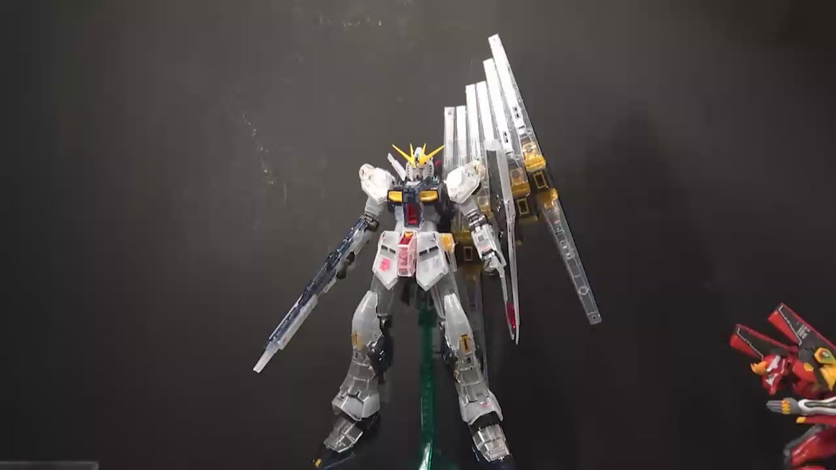 【𝐋𝐈𝐌𝐈𝐓𝐄𝐃 𝐄𝐃𝐈𝐓𝐈𝐎𝐍】 RG RX-93 NU GUNDAM (CLEAR COLOR)