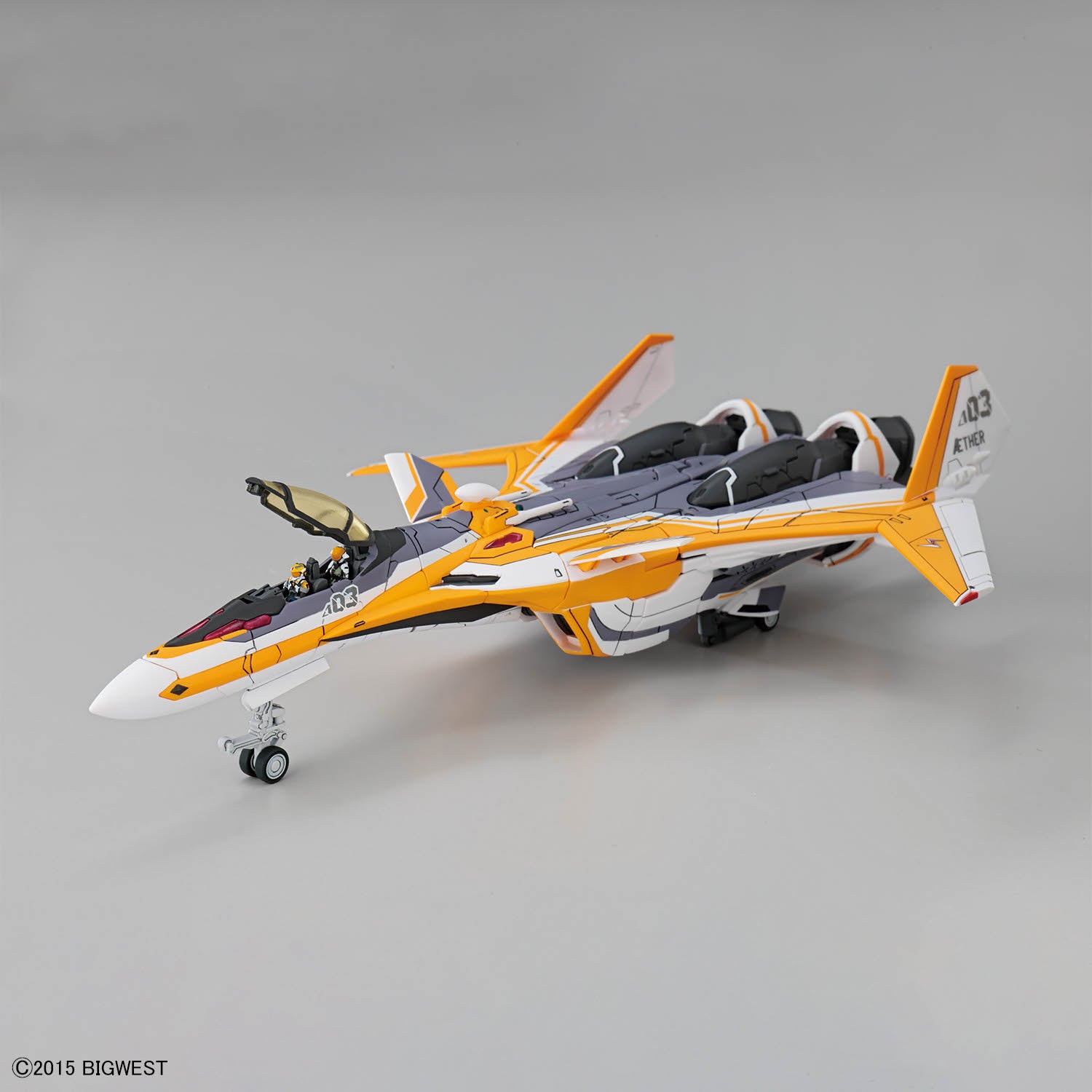 HG VF-31E SIEGFRIED (CHUCK MUSTANG USE) DELUXE SET