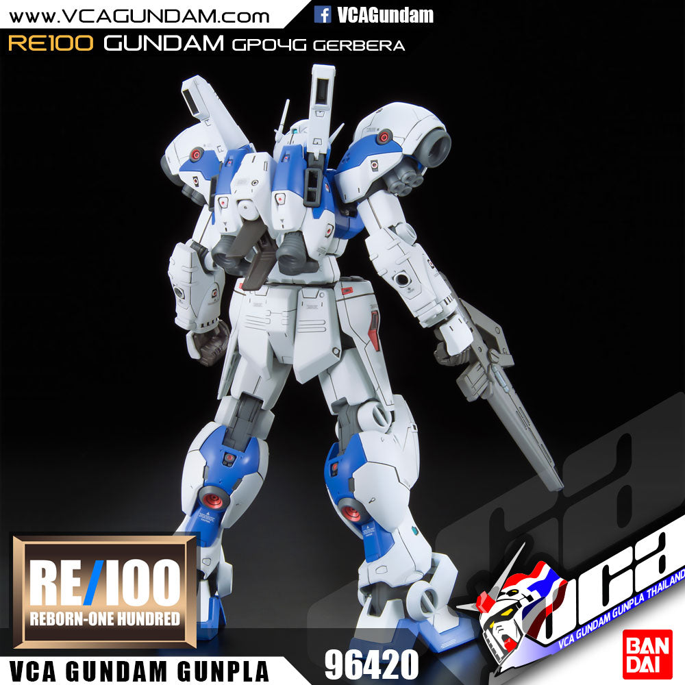 【𝐁𝐀𝐂𝐊𝐎𝐑𝐃𝐄𝐑】2024年7月🔵 RE100 GUNDAM GP04 GERBERA