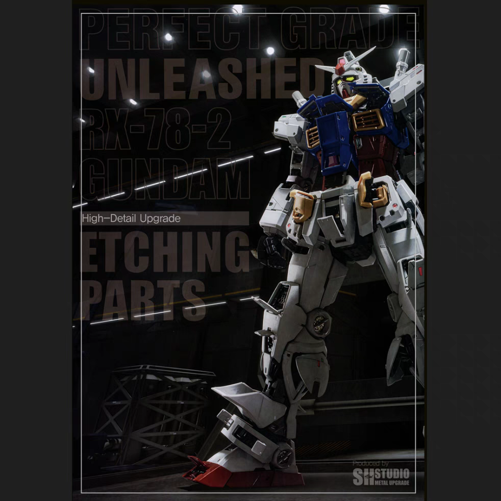 SH STUDIO PG UNLEASHED RX_78-2 METAL UPGRADE ETCHING PARTS